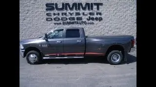2014 RAM 3500 AISIN TRANSMISSION 6.7L DIESEL HO WALK AROUND REVIEW SOLD! 9079 www.SUMMITAUTO.com