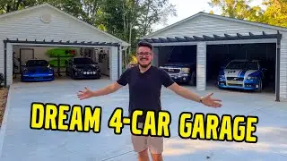 Building My Dream 4 Car Garage