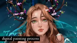 Trance // Medibang // Painting Process