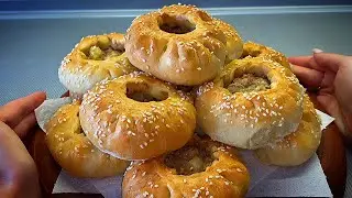 ВАК-БЭЛИШ Татарская и Башкирская кухня / Самая Вкусная Выпечка С Мясом / Пирожки с мясом в духовке