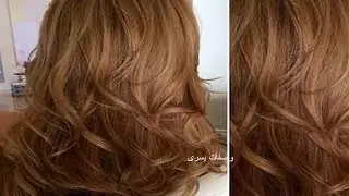 لون رائع جدااا شعر بني بمكونات طبيعية وبدون اكسجين والنتيجة مذهلة وغتعجبكم ان شاء الله مجربة