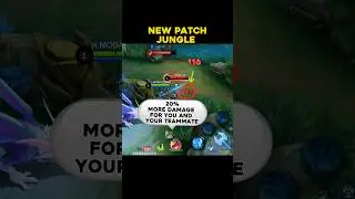 Jungle new patch important💥✅
