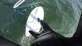Wingfoilen leren - Mooie rakken op de foil op dag 17
