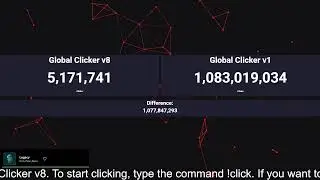 GLOBAL CLICKER IS BACK! | Global Clicker v8 vs Global Clicker v1 LIVE CLICKS COUNT!
