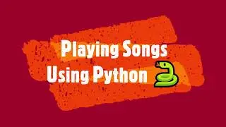 Play Songs Using Python 🔥🔥 By Playsound modul