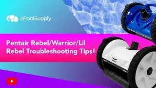 Pentair Rebel/Warrior/Lil Rebel Troubleshooting Tips!