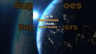 Top 10 Superheroes Without Superpowers #shorts #shortsfeed #top10