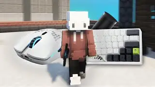 Thocky Keyboard + Mouse ASMR Sounds | Hypixel Bedwars