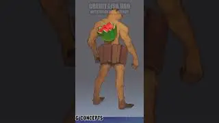 Fortnite Fan Skin Concept: Buffbara - Made by Lisa Dao 