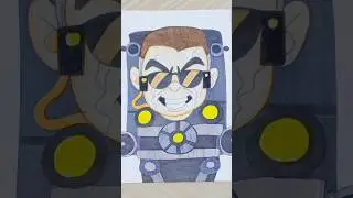 #youtube #art #drawing #skibiditoilet drawing upgraded G-man toilet from skibidi toilet.