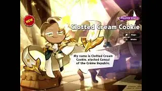 I got clotted cream cookie
