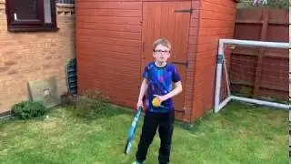 Tennis ball over the house challenge