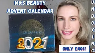 M&S Beauty Advent Calendar Unboxing 2021