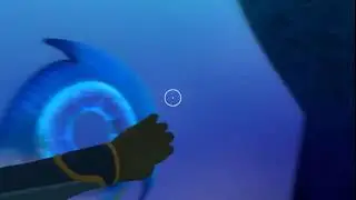 Titan Holefish Swimming