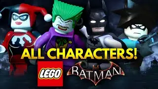 All LEGO Batman Skins! - Arkham Knight Mod Showcase