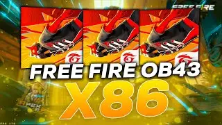 NEW FREE FIRE X86 OB43 🔥 240 FPS 2024 FFX86 XIAOMI ATUALIZADO DOWNLOAD ⚡ MUAAZ FF ⚡ LAG FIX#ff86