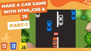 How to make a simple car game with html, css & js | Part-1