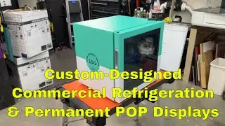 Custom-Designed Commercial Refrigeration & Permanent POP Displays