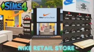 ✨ALL NEW✨ | NIKE RETAIL STORE BUILD | SIMS 4 | MINECRAFT INSPIRATION 