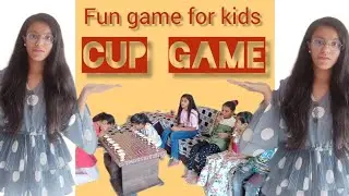 Cup game for kids | Indoor games for kids using paper cups |