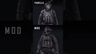 Konni in Ghost recon breakpoint Vanilla vs Mod