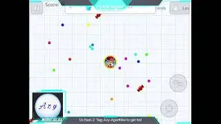 TMK COME BACK!! AGAR.IO LIVE US-West 1 Use Tag Azy#live