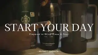 Start your day prepared to grind, press and pour!