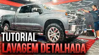 SILVERADO DE FAZENDA | How to do a detailed wash