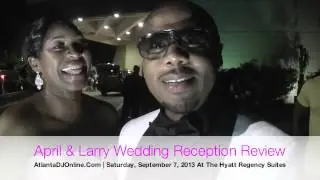 Hyatt Regency Suites in Atlanta, Ga Best Wedding DJ