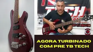 Baixo Strinberg preamp TB TECH