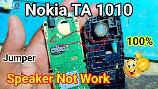 Nokia TA1010 Speaker Problem | Nokia 1010 Nokia 105 Speaker Jumper Solution | Speaker Problem Solve