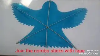 How to Make Bird kite | How to Make Pigeon Kite/ How to make a kite | Pigeon kite 2023 | Tibtum Kite