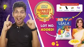 Lot No. Contest : Ujala Detergent Happiest Onam Contest : Win Gold, Smartphone, Cashback, Voucher