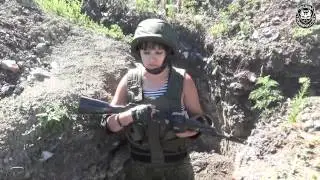 Женщины на войне - обычное дело