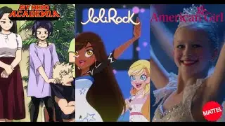 MHA × Lolirock & Isabelle Dances Into The Spotlight Isabelle's Nutcracker Suite Remix AMV