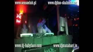 topless dj duo M.H.B.F.on club Senso(Poland)