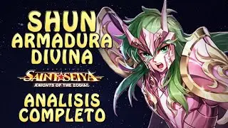 DIVINE ARMOR SHUN! FULL ANALYSIS!! DEFENSE AND ATTACK!! Saint Seiya Awakening