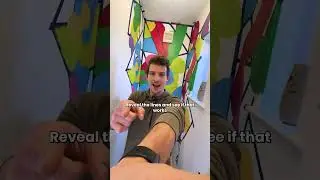 Abstract wall painting gone wrong  #home #decoration and #DIY