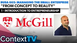 Concept to Reality Course Ep 1: The Fiber of Entrepreneurship