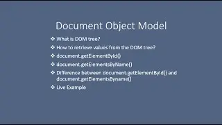 #DocumentObjectModel