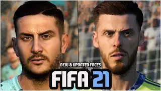 FIFA 21 | NEW & UPDATED PLAYERS FACES