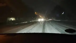 Bakıda qar yağdı, çovğun başladı - 23.02.201