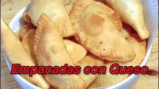 Como hacer EMPANADAS DE QUESO facil y rapido.