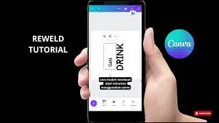 Mudah! Cara membuat label produk dari canva. Gratis!
