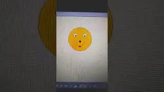 Smiling Face 😊 Using Python Turtle Graphics । 