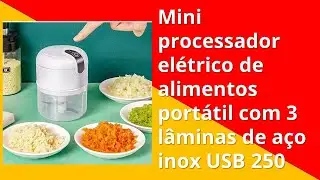 Mini processador elétrico USB do Aliexpress
