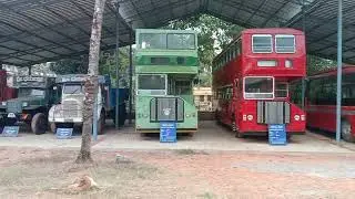 Dharmasthala temple - Museum ( Double decker bus )