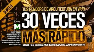 🚀🚀🚀Como AUMENTAR velocidad de render VRAY NEXT SketchUp | TUTORIAL desde cero | configuracion 3.4