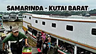 MUDIK SAMARINDA - KUTAI BARAT!!! NAIK KAPAL TAXI #travelvlog