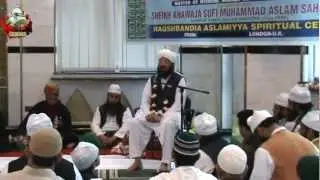 Mufti Ansar-ul Qadri Sahib - Annual Milad Urs Mubarak Peterborough 3/7/11 - Faizane Madina